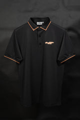 ROMERO & MC PAUL BLACK POLO