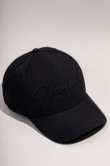 BLACK HAZARD HAT