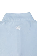 BABY BLUE PEACHED FABRIC PULL OVER