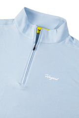 BABY BLUE PEACHED FABRIC PULL OVER