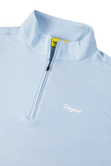 BABY BLUE PEACHED FABRIC PULL OVER