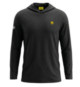BLACK PERFORMANCE LIGHT HOODIE KIDS