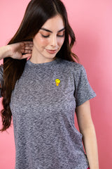 MARBLED DARK GREY WOMAN