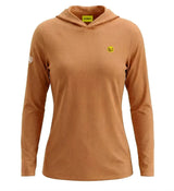 MOCHA PERFORMANCE LIGHT HOODIE WOMEN