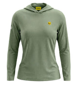 PISTACHIO PERFORMANCE LIGHT HOODIE WOMEN