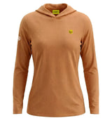 MOCHA PERFORMANCE LIGHT HOODIE WOMEN