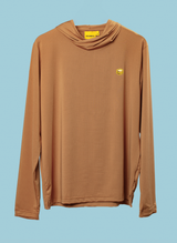 MOCHA PERFORMANCE LIGHT HOODIE WOMEN