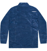 CAMO BLUE NAVY RAINCOAT