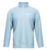 BABY BLUE PEACHED FABRIC PULL OVER