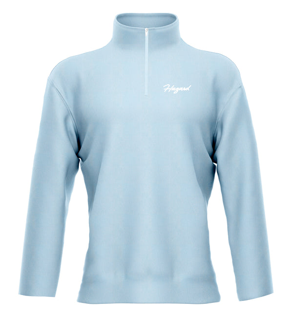 BABY BLUE PEACHED FABRIC PULL OVER WOMEN