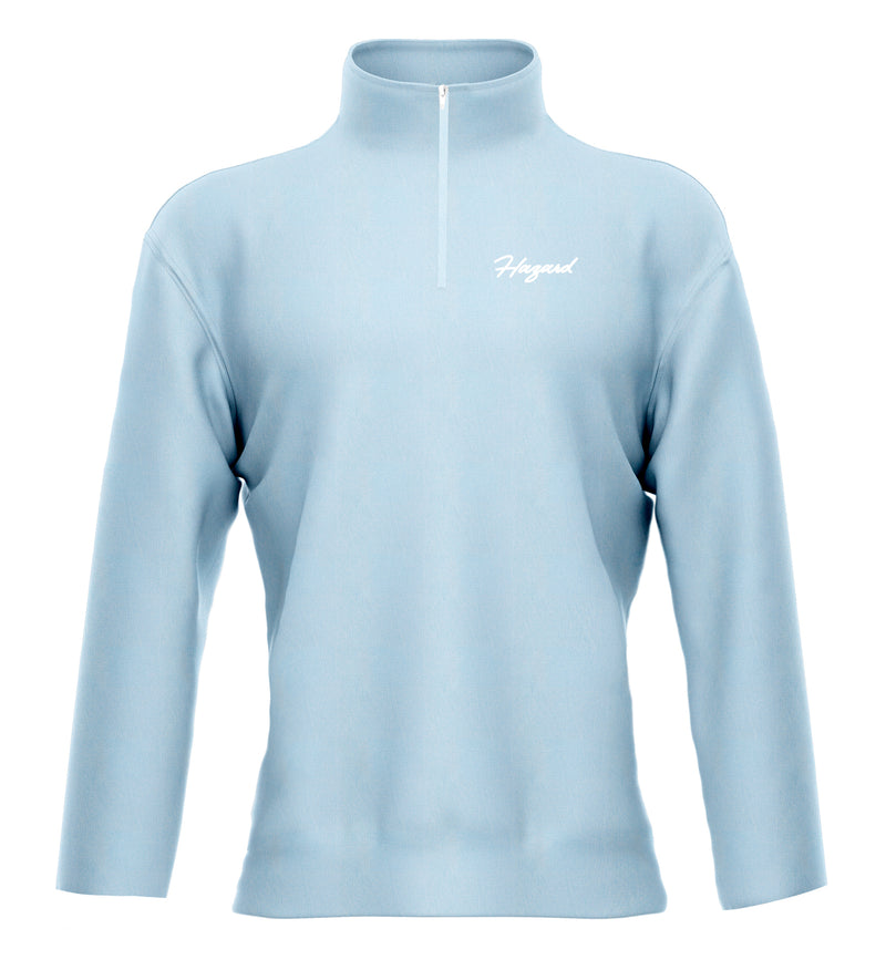 BABY BLUE PEACHED FABRIC PULL OVER WOMEN