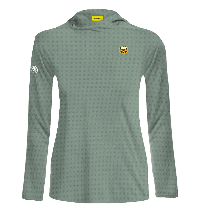 PISTACHIO PERFORMANCE LIGHT HOODIE WOMEN