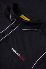 TOUR111 BLACK WOMEN POLO