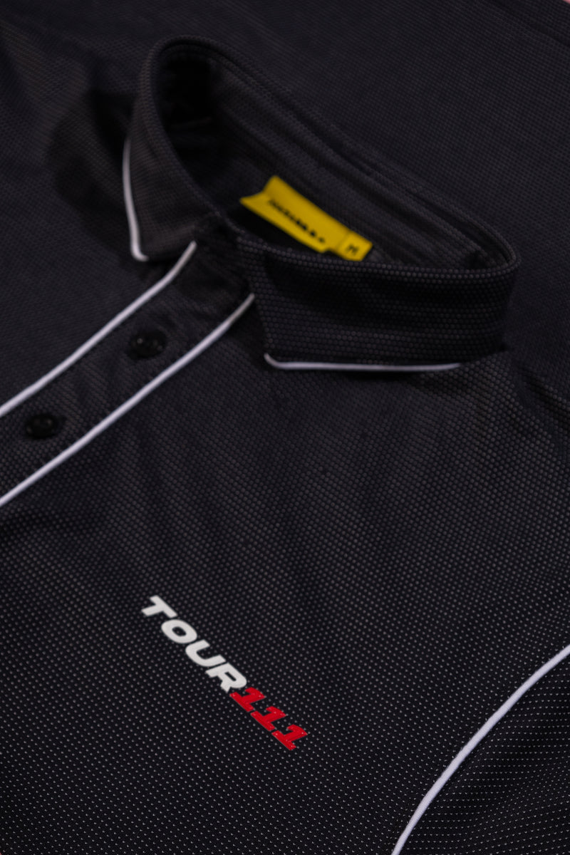 TOUR111 BLACK POLO