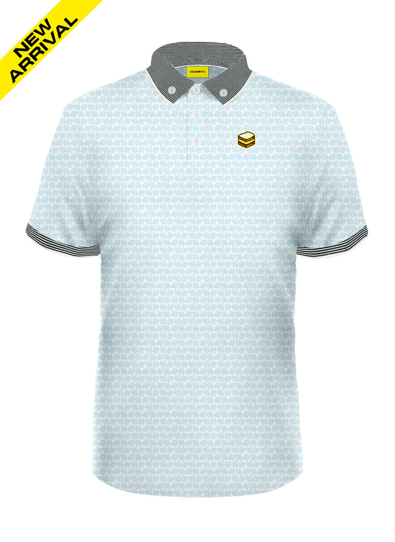 MONOGRAM BABY BLUE POLO