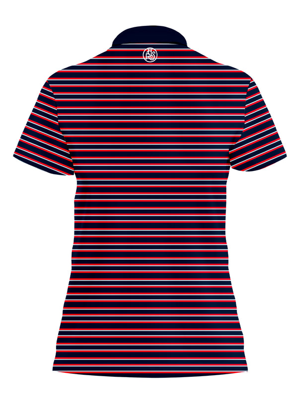 NAVY RED STRIPED WOMEN