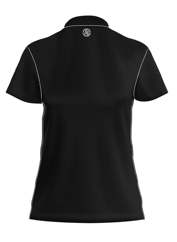 TOUR111 BLACK WOMEN POLO