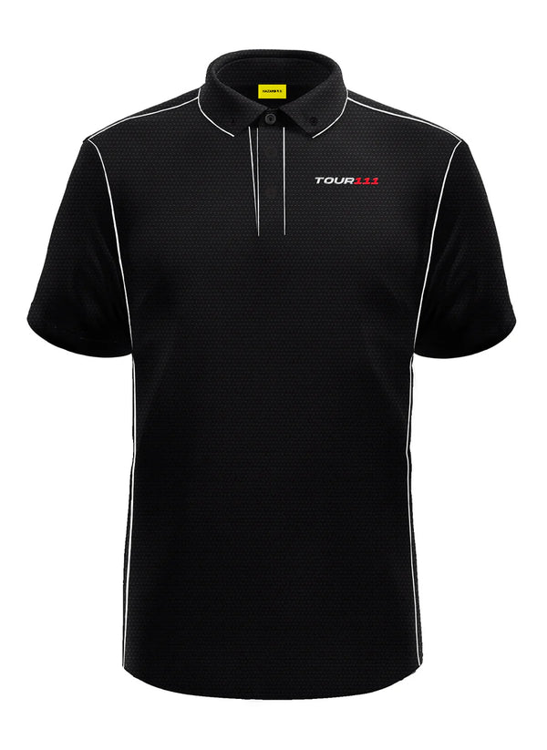 TOUR111 BLACK POLO
