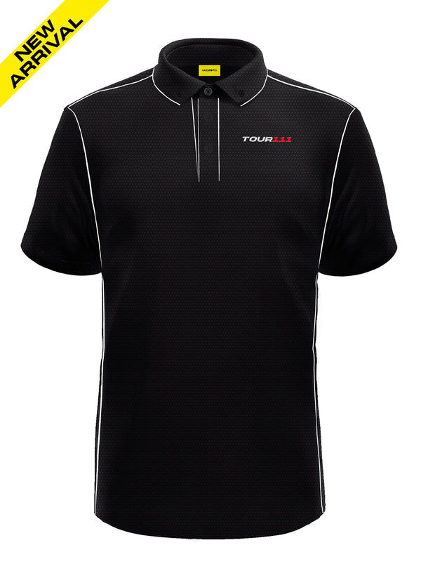 TOUR111 BLACK POLO