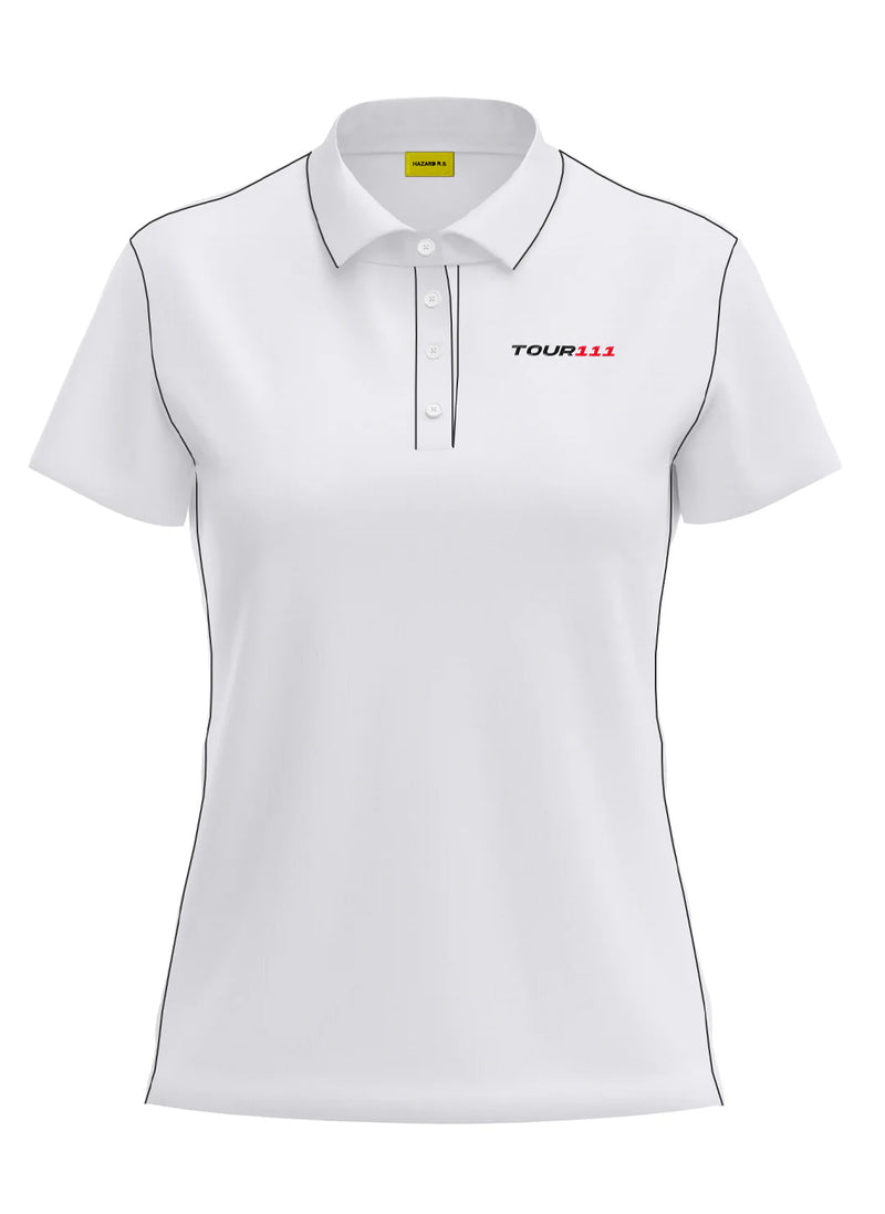 TOUR111 WHITE POLO WOMEN
