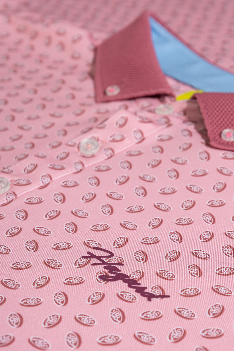 FLIP MONOGRAM PINK POLO