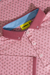 FLIP MONOGRAM PINK POLO