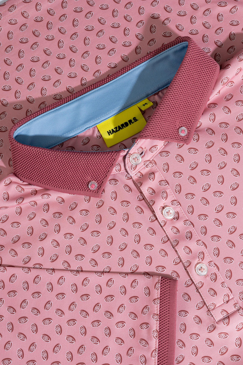 FLIP MONOGRAM PINK POLO