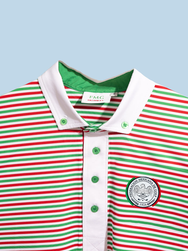 PARIS 2024 STRIPED TRICOLOR POLO FMG MEN