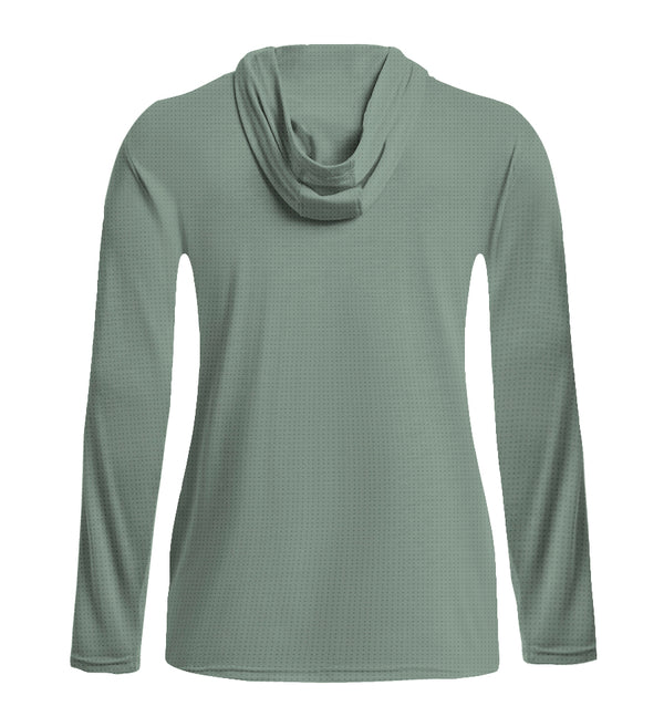 PISTACHIO PERFORMANCE LIGHT HOODIE WOMEN